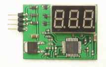 Lipo cell pack voltage reader
